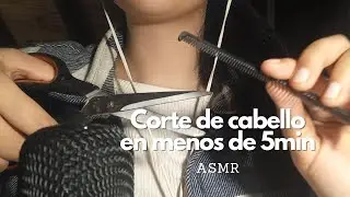 Corte de cabello en menos de 5min - ASMR