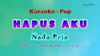 HAPUS AKU - Karaoke Nada Pria RENDAH- Nidji - POP