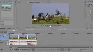 Как изменить скорость видео (Sony Vegas Pro 13)