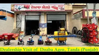 Italian Maschio and BCS dealership Doaba Agro , Tanda Branch Visit and Full detail of all Machines.