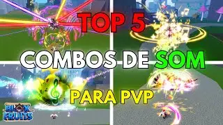 Top 5 MELHORES Combos de SOM para PvP! (Blox Fruits)
