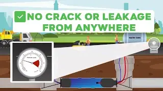 Prueba entre Dos Pozos por Agua en la Línea del Sistema de Alcantarillado (Tapón de Prueba Tubería)
