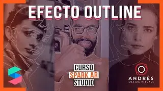 EDGE effect in SPARK AR STUDIO | OUTLINE EFFECT | SPARK AR STUDIO COURSE
