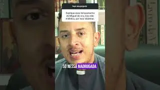 Protestante questiona a Quaresma a de São Miguel #catolicos #protestantes #debates