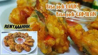 Shrimp & Sweet Corn Fritters - Very Delicious!