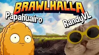 Brawlhalla 😼 lucha mata huye miedo juego 😿
