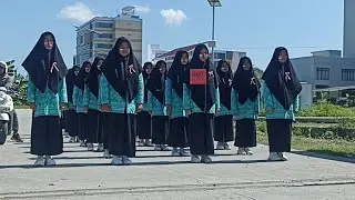 gerak jalan di lapangan Puyung 2024 sanget seruu