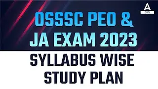 PEO And Junior Assistant Syllabus | Syllabus Wise Study Plan