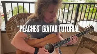 "Peaches" Justin Bieber/Daniel Ceasar/Giveon - Acoustic Guitar Tutorial