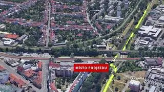 Cyklistický podjezd Brno-Hladíkova