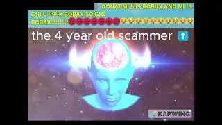 The four year old scammer