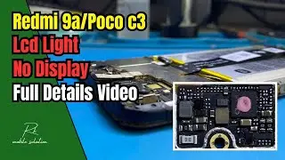 REDMI 9A DISPLAY LIGHT SOLUTION | REDMI 9A DISPLAY LIGHT PROBLEM SOLUTION 100% 💡