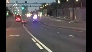 Узбек прорывался в Москву на коммунальной технике.