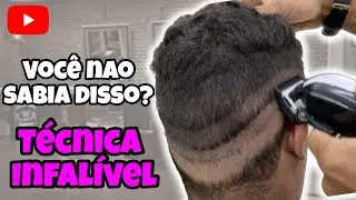 How to do a DEGRADE with an INFALLIBLE TECHNIQUE for beginner BARBERS. Complete lesson