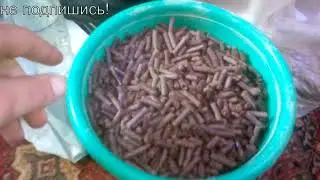 тест пеллеты из гречневой шелухи в горелке своими руками с автоочисткой