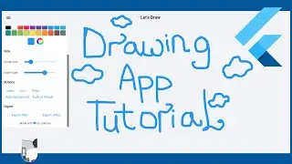 Flutter Tutorial: Drawing App (CustomPaint)