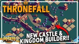 NEW Minimalist City Builder!! - Thronefall - Base Builder Kingdom Defence Game