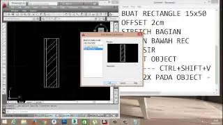 Cara Membuat Dinding Dengan Menggunakan Perintah Stretch