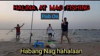 HALINA AT MAG FISHING HABANG NAG HAHALAAN.@raphvlog5191