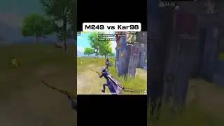 When I Knocked When 😳 M249 Reload vs Kar98k Timing 🔥 #shorts #bgmishorts #pubgshorts #neffexoyt