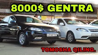 8000$ GENTRA OLING TOSHKENT SERGELI MOSHINA BOZORIDAN