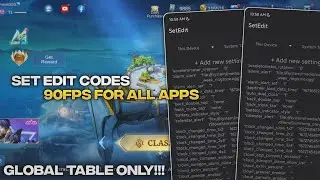 Enable 90 Refresh Rate Using Set Edit Codes (Global Table) - RC Modz