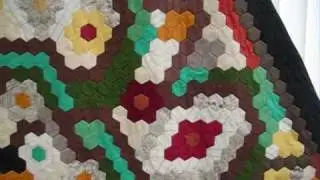 Talking about Two Hexagon Handsewn Patchwork Quilts