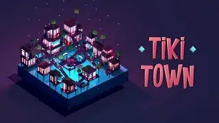 Tiki Town | MagicaVoxel Effects & Renderer Express Tour