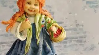 Елочная Игрушка из ваты Анфиска