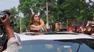 Nabha Natesh shop opening visuals || Silver fox media