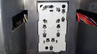Снятие блока управления светом на Опель Астра G