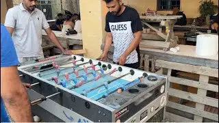 We Found the Most INSANE Foosball Table in Italy