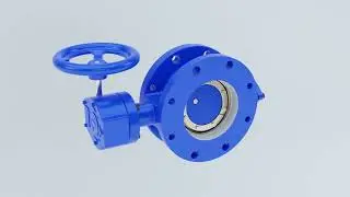 Val-Matic Double Offset Butterfly Valve