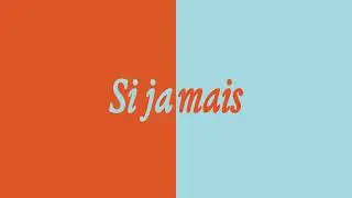 Marie-Flore - Si Jamais (Official Audio)