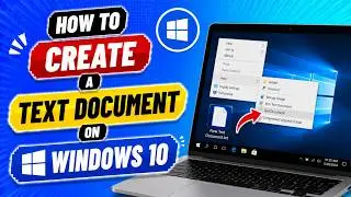How to Create a Text Document on Windows 10 (2026)