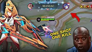 HERO DAMAGE PALING DALEM YANG WAJIB DI COBA‼️Laning phase Lesley - Mobile Legends