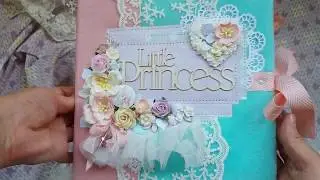 Детский альбом 1 года жизни для девочки Little Bunny Обзор