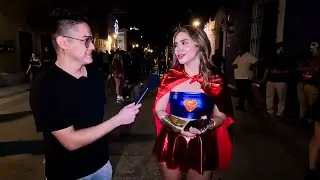 Se armó un DESFILE de DISFRACES en BARRIO ANTIGUO | Halloween 2024