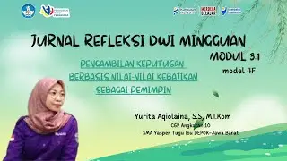 Jurnal Dwi Mingguan | Modul 3.1