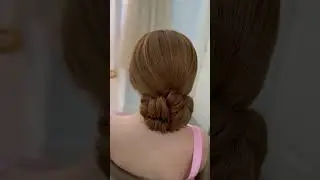 Gorgeous hairstyle for human
