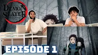 BEST FIRST EPISODE!? l Demon Slayer Ep 1 l Reaction