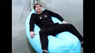 Inflatable Lounger Air Sofa Chair