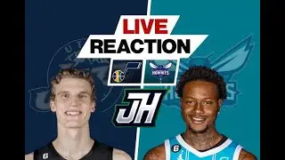 Utah Jazz vs Charlotte Hornets NBA Livestream Reaction and Play by Play