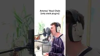 artemas’ vocal chain only using logic plugins 🎙️ #artemas #vocals #logicprox #producertips