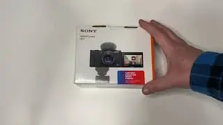 Sony ZV 1 unboxing