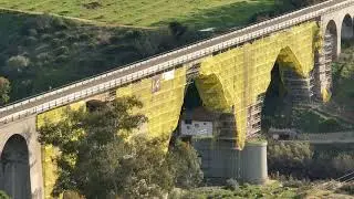 Reparación puente sobre la vaguada de la Rivera de Huesna, Sevilla, España - ULMA Construction [es]