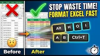 The Only 5 Excel Shortcuts You Need for Formatting Data