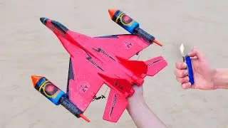 Experiment: Rocket powered Airplane!