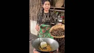 Banana leaf weapped eel #foodie #countrysidecooking #viral #entertaining #eel