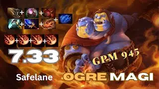7.33 TRULY BECOME BROKEN CARRY OGRE MAGI | Safelane | Dota 2 pro gameplay
